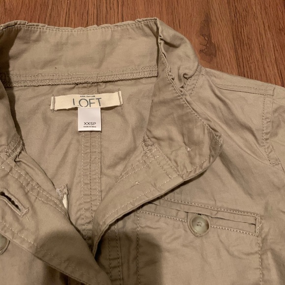 Ann Taylor LOFT Khaki Jacket - Picture 5 of 5